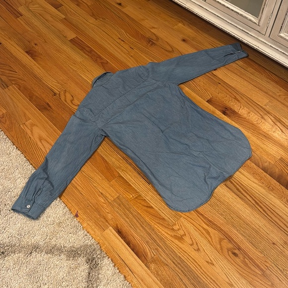 Tommy Bahama Chambray All Day Long-Sleeve Shirt - Picture 4 of 6